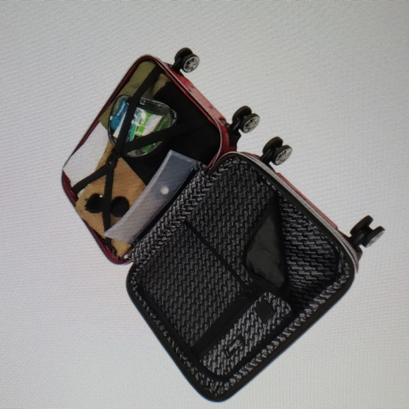 NEW FUL Hard Sided ABS Minnie Mouse 3-Piece Rolling Suitcase - Picture 7 of 8